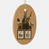 Chemisch beer ontdekte bier keramisch ornament (Rechts)