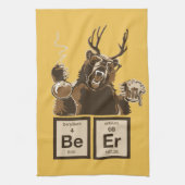 Chemisch beer ontdekte bier theedoek (Verticaal)