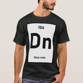 Chemisch element Dn. T-shirt