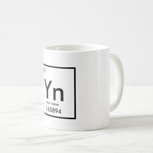  chemisch element van de MOK (Voorkant rechts)