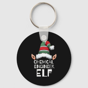 Chemisch ingenieur Elf kerstFeestdagen Sleutelhanger