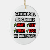 Chemisch ingenieur... Het totale pakket Keramisch Ornament (Rechts)