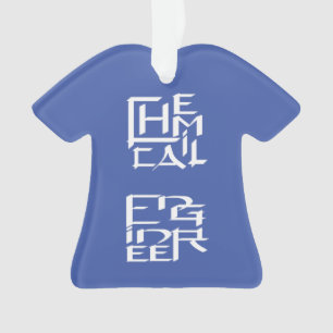 Chemisch ingenieur karakter ornament