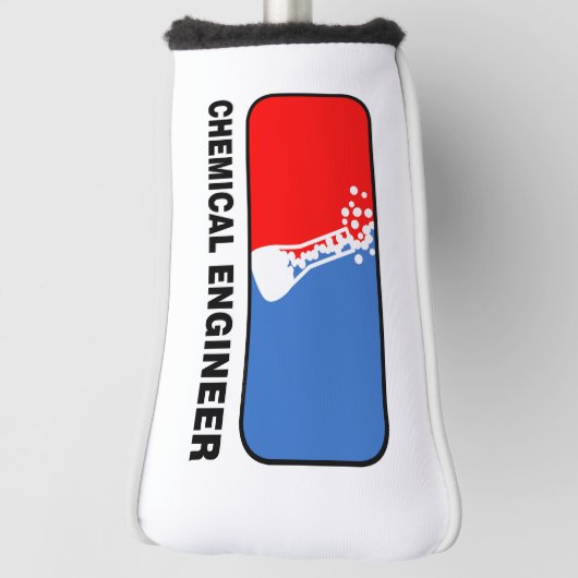 Chemisch Ingenieur Liga Golfheadcover (Draai 90)