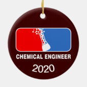 Chemisch Ingenieur Liga Keramisch Ornament (Achterkant)