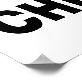 Chemisch Ingenieur Liga Poster (Hoek)