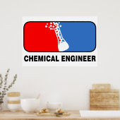 Chemisch Ingenieur Liga Poster (Keuken)
