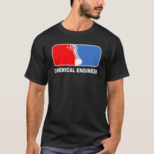 Chemisch Ingenieur Liga T-shirt (Voorkant)