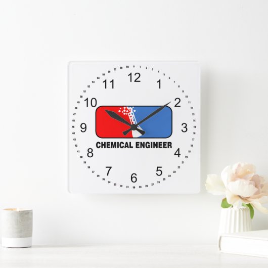 Chemisch Ingenieur Liga Vierkante Klok (Huis)