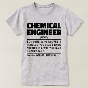 Chemisch ingenieur zelfstandig naamwoord werknemer t-shirt