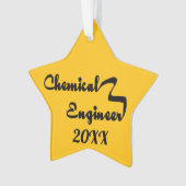 Chemisch ingenieurslint ornament (voorkant)