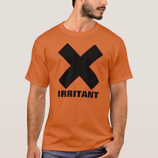 Chemisch irritant t-shirt (Voorkant)