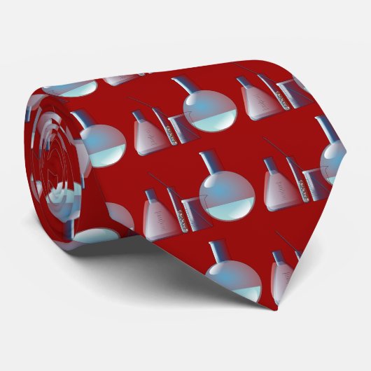 Chemisch laboratorium stropdas (Opgerold)