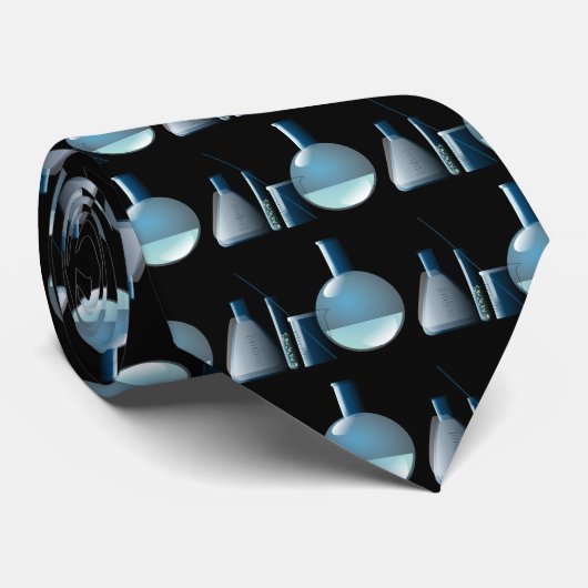 Chemisch laboratorium stropdas (Opgerold)