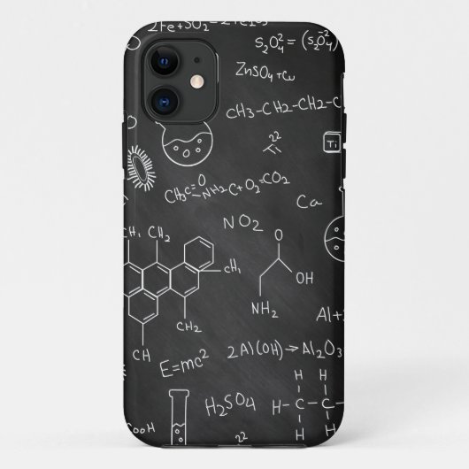 Chemisch patroon Case-Mate iPhone case (Achterkant)