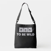 Chemisch periodiek systeem van elementen: BORn Crossbody Tas (Achterkant)