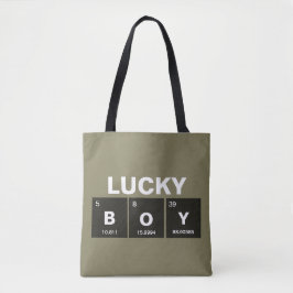 Chemisch periodiek systeem van elementen: BOY Tote Bag