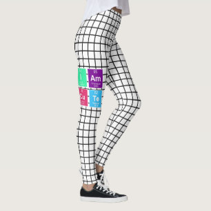 Chemisch periodiek systeem van elementen: IAm CuTe Leggings