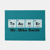 Chemisch periodiek systeem van elementen: TeAcHEr Deurmat (Voorkant)