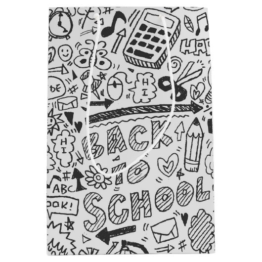 chemisch schoolpatroon medium cadeauzakje (Voorkant)