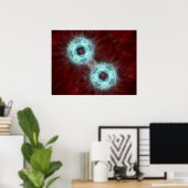 Chemische aantrekking en sluiting poster (Thuiskantoor)