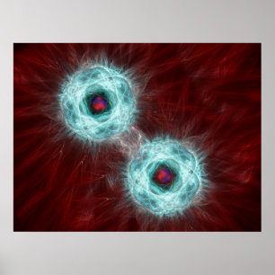 Chemische aantrekking en sluiting poster