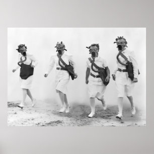 CHEMISCHE AANVAL 1942 POSTER