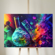 Chemische abstracte heldere kolfvloeistof