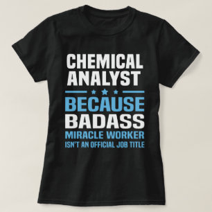 Chemische analist t-shirt