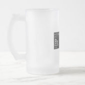 Chemische bier matglas bierpul (Links)