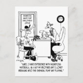 Chemische Cartoon 8791 Briefkaart (Voorkant)