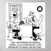 Chemische Cartoon 8791 Poster (Voorkant)