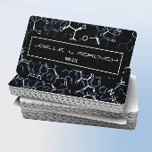 Chemische Chemie Symbolen Business Card Template Visitekaartje