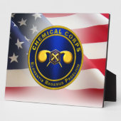 Chemische Corps Veteran Fotoplaat (Zijkant)