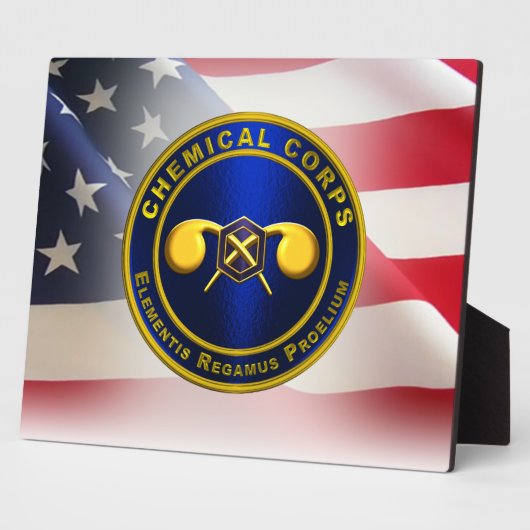 Chemische Corps Veteran Fotoplaat (Zijkant)