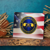 Chemische Corps Veteran Fotoplaat (Zijkant)