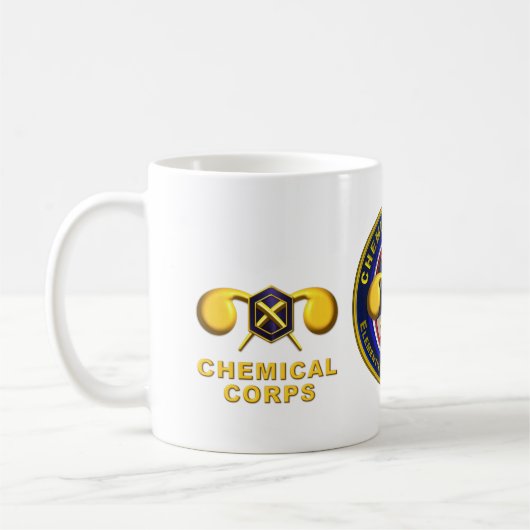 Chemische Corps Veteran  Koffiemok (Links)