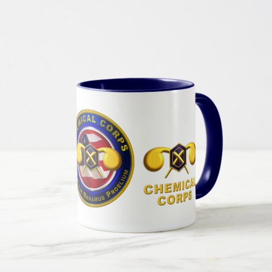Chemische Corps Veteran Mok (Voorkant rechts)