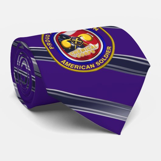 Chemische Corps Veteran Stropdas (Opgerold)