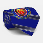 Chemische Corps Veteran Stropdas (Opgerold)