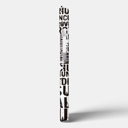 Chemische elementen... Carved Wood iPhone Case (Achterkant / Links)