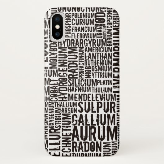 Chemische elementen... Case-Mate iPhone case (Achterkant)