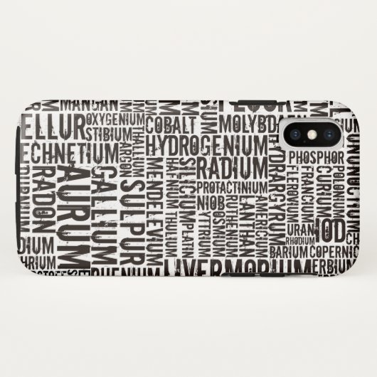Chemische elementen... Case-Mate iPhone case (Achterkant (horizontaal))