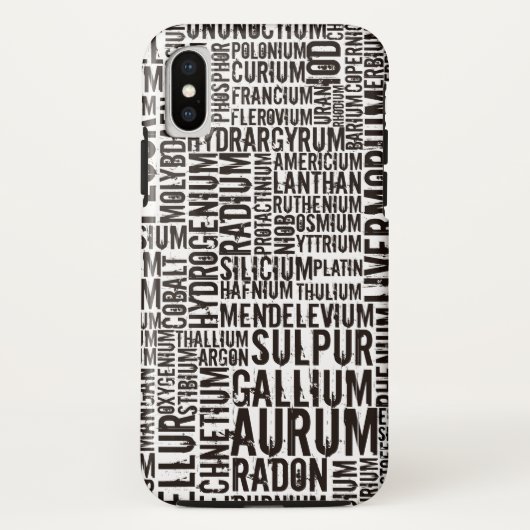 Chemische elementen... Case-Mate iPhone case (Achterkant)