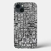 Chemische Elementen Case-Mate iPhone Case (Achterkant)