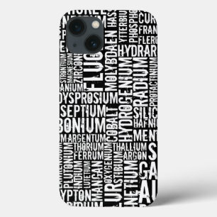 Chemische Elementen... Gesneden Houten iPhone Hoes