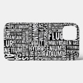 Chemische Elementen... Gesneden Houten iPhone Hoes (Achterkant (horizontaal))