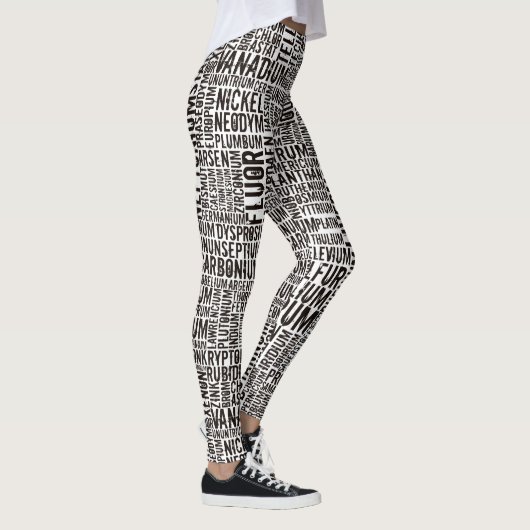 Chemische Elementen… Leggings (Rechts)