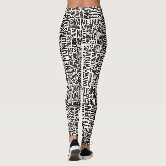 Chemische Elementen… Leggings (Achterkant)