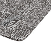 Chemische elementen snijplank (Hoek)